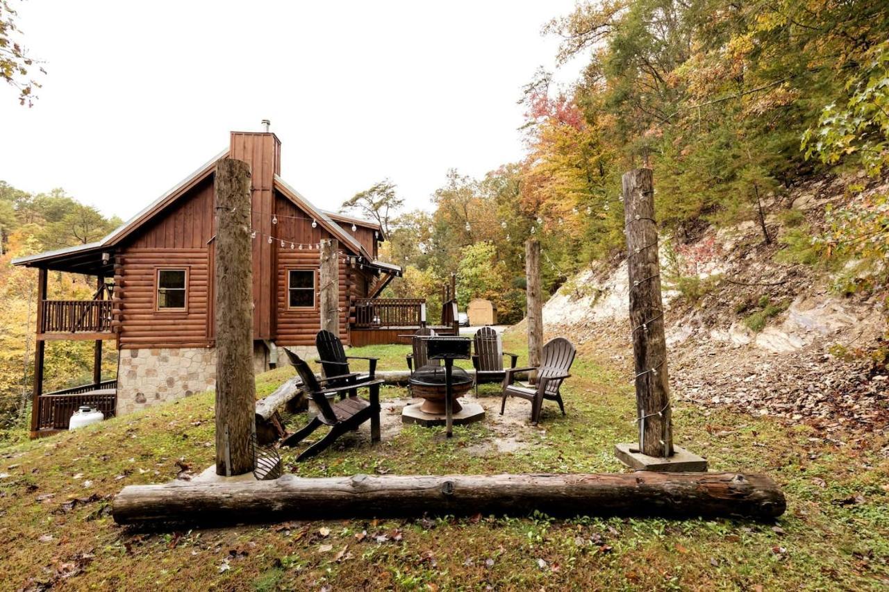 Smoky Mtn Hideaway - Cabin W/ Hot Tub & Pool Table Villa Sevierville Exteriör bild